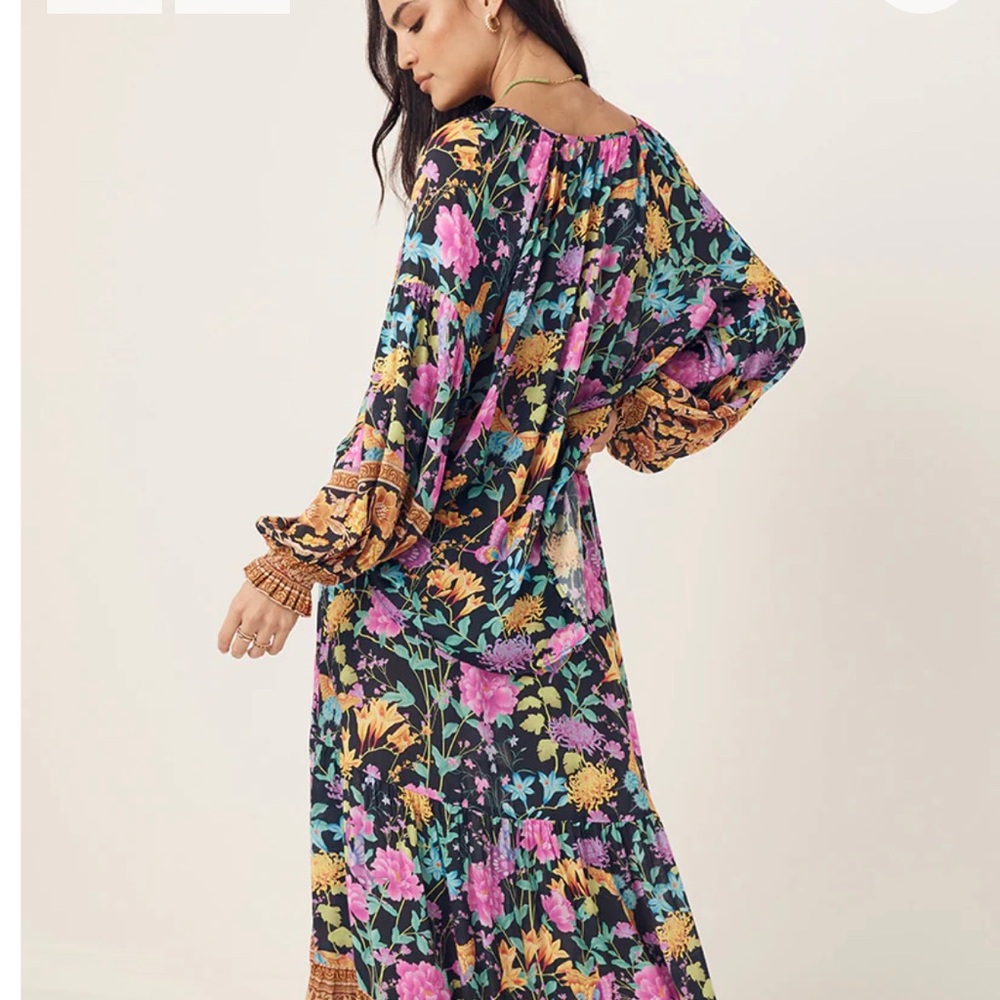 Spell & the gypsy butterflies and fireflies floral shirt and skirt 🫶✨💫